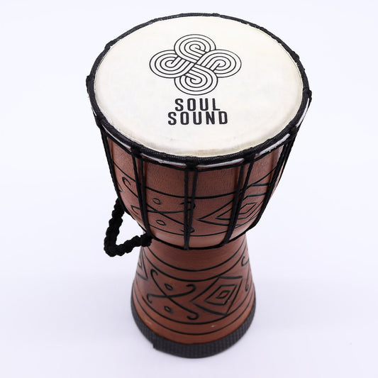 Pro Djembe Trommel Klein – Soul Sound (tief) 30cm / 15cm Ø