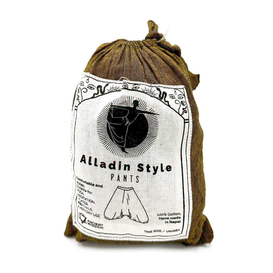 Yoga & Festival Hose – Aladdin Himalayan Print – Orange
