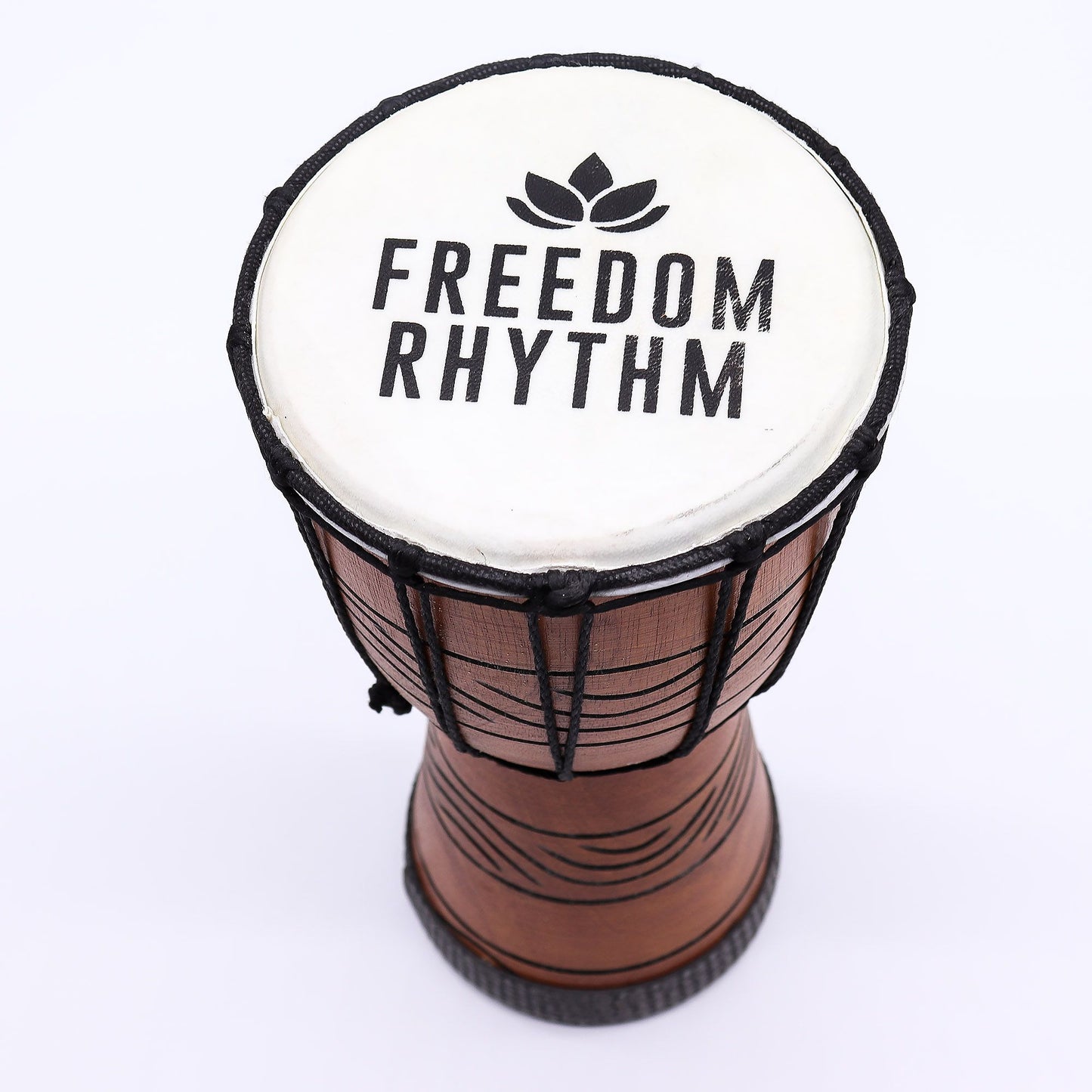 Pro Djembe Trommel Klein – Freedom Rhythm (hoch) 30cm / 15cm Ø