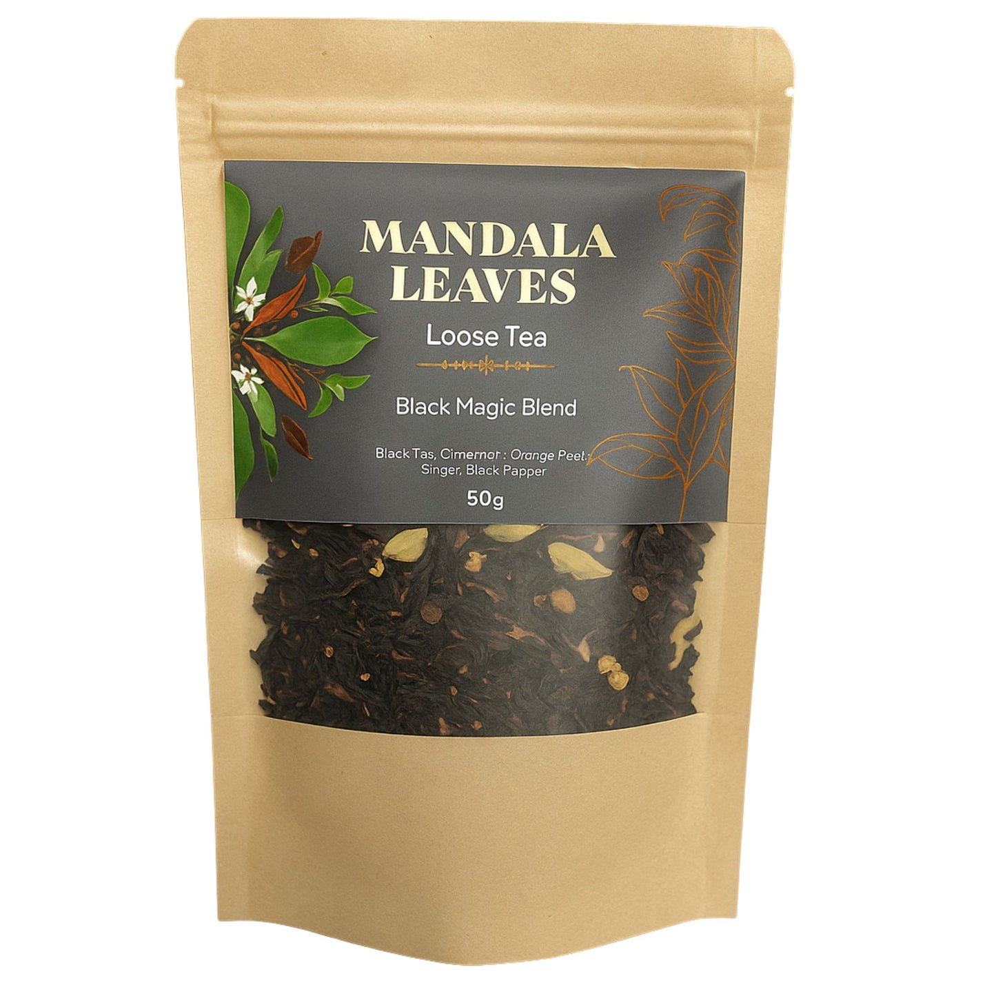 50g Schwarztee – Kräftig & Belebend | Black Magic Blend