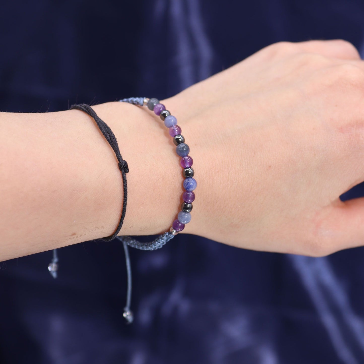 Sternzeichen Kristallkerze & Edelstein-Armband – Schütze (Sagittarius)