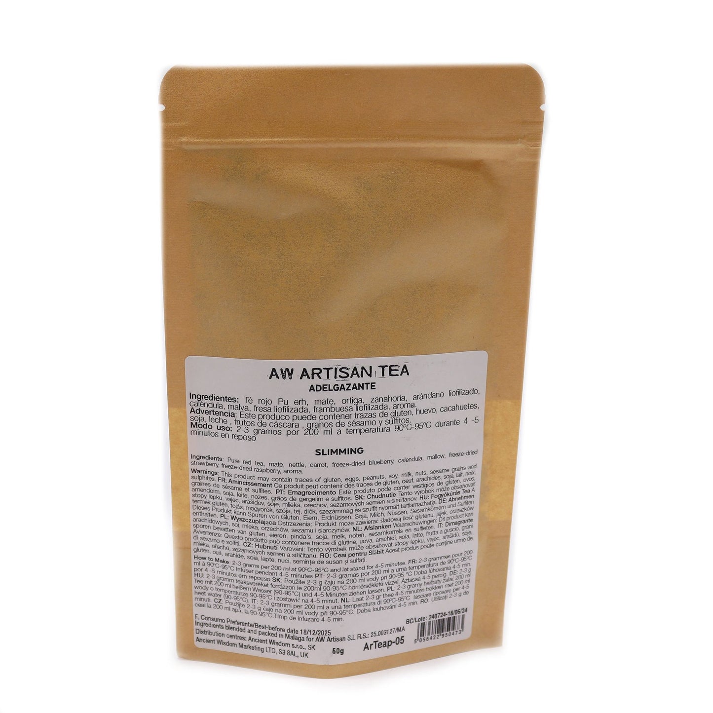 50g Pu-Erh Tee – Entgiftend & Vollmundig | On Angels Wings