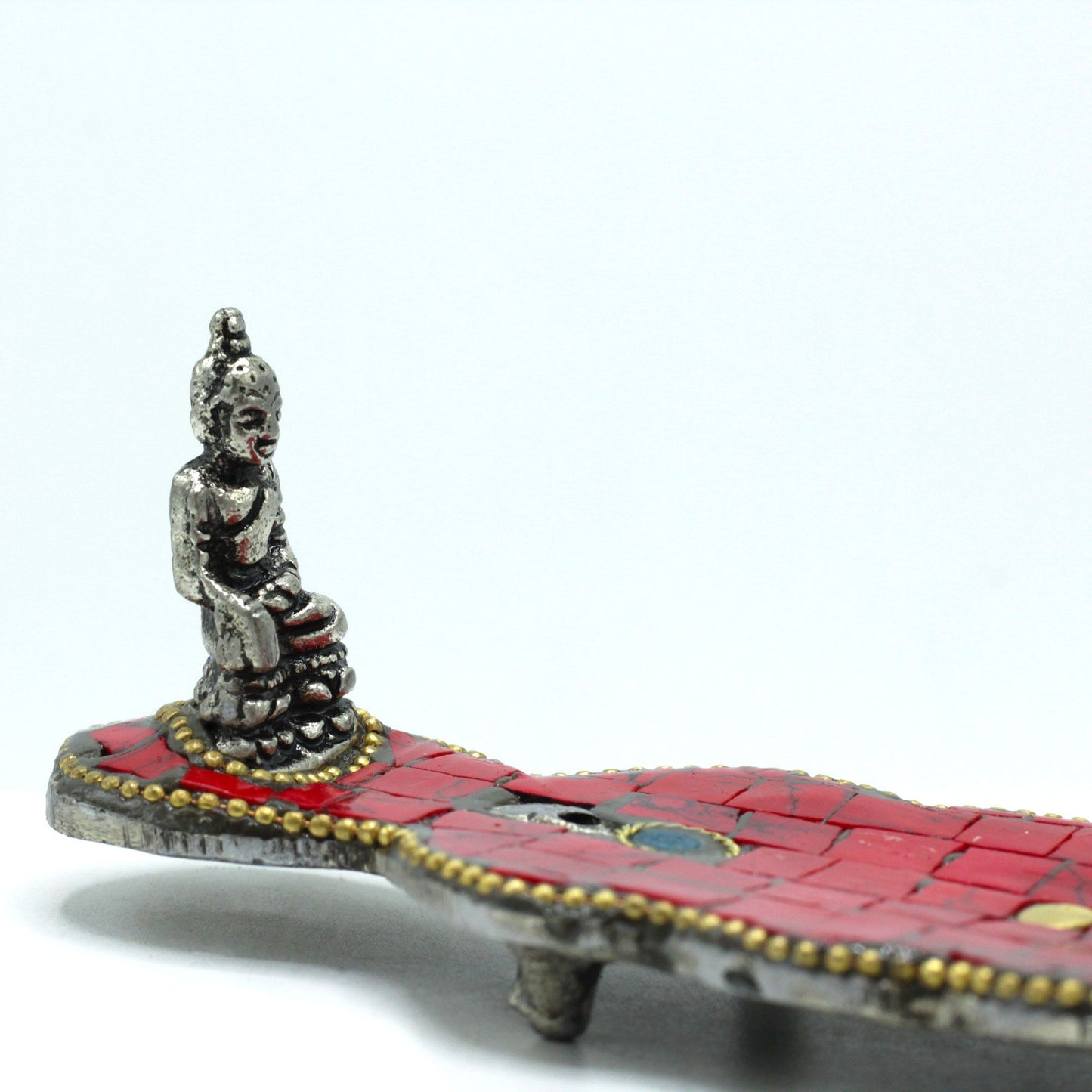 Buddha Langer Dolch Tibetischer Räucherstäbchen-Halter