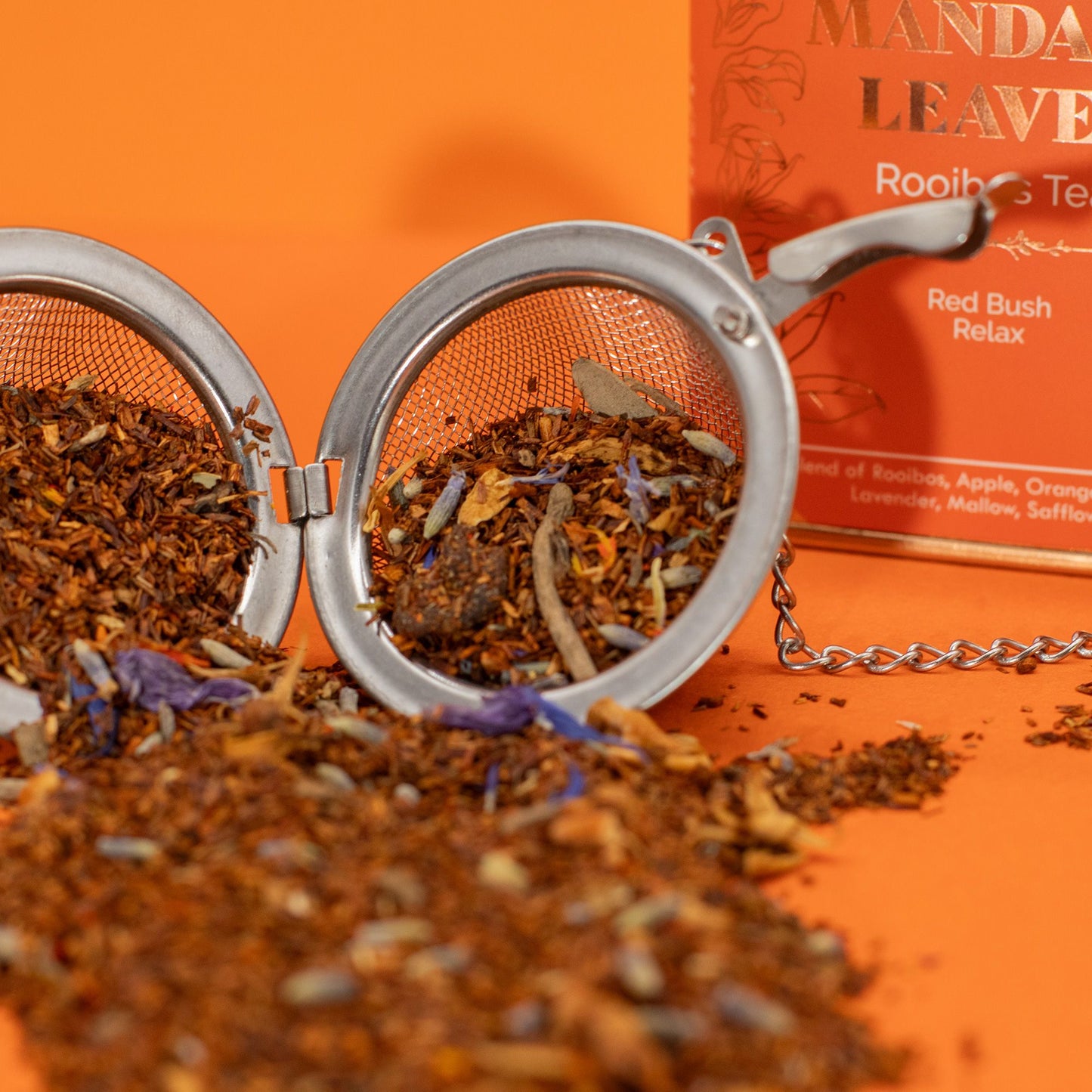 50g Rooibos Tee – Entspannung & Erholung | Red Bush Relax (Dose)