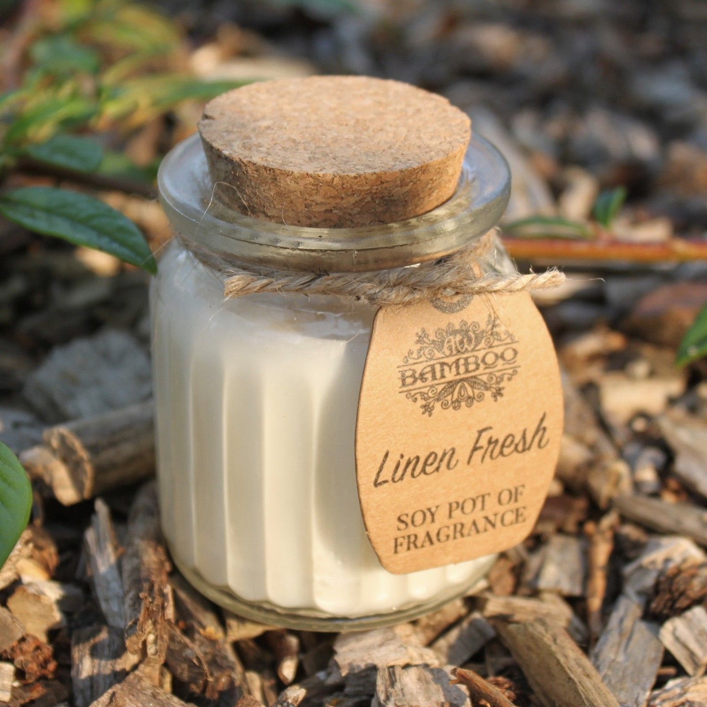 Sojakerze im Glas – Frisches Leinen | Soy Pot of Fragrance
