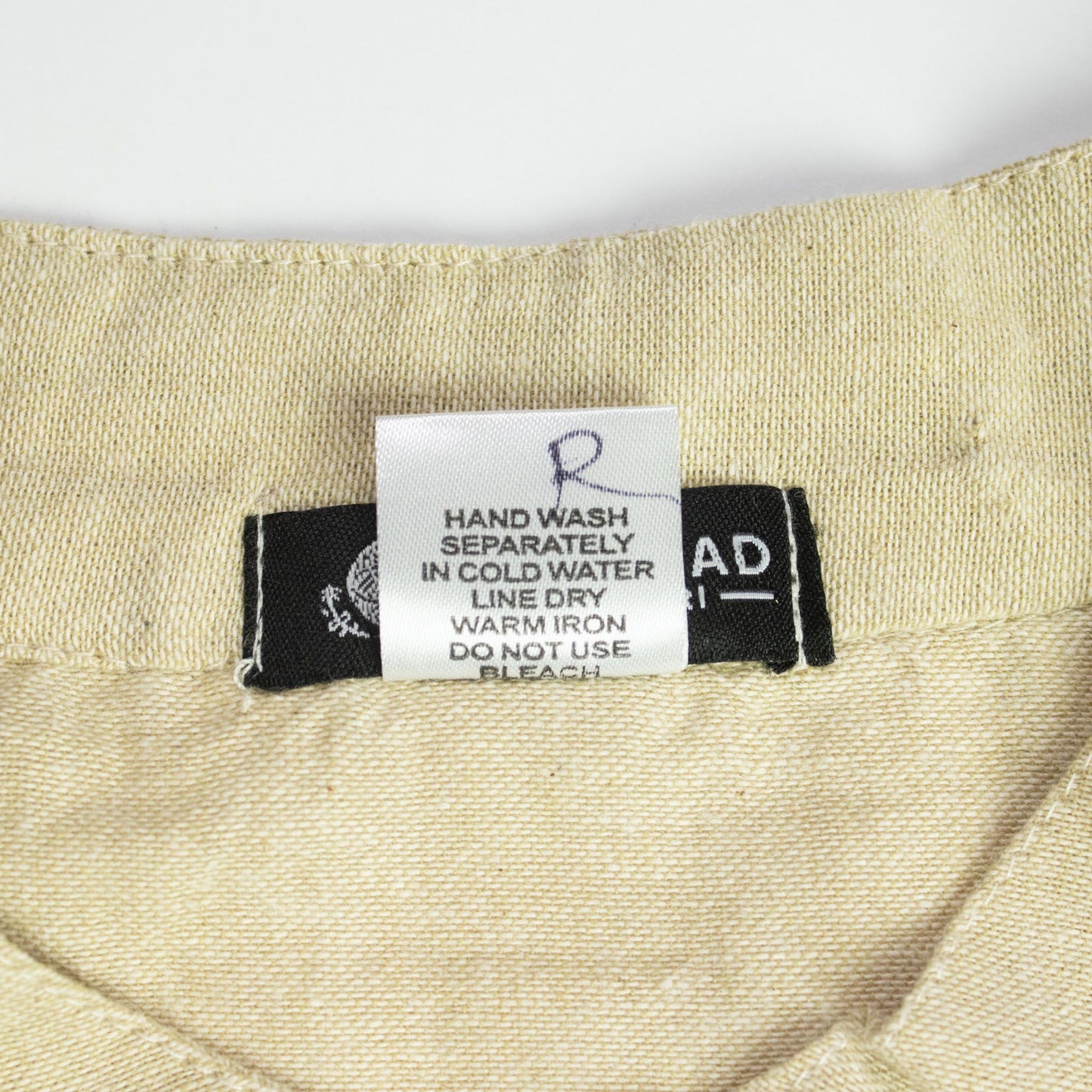 Nomad Sari Kathmandu Shirt – Stone – Größe XXL