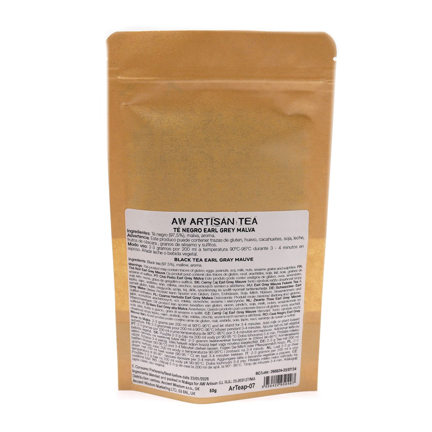 50g Earl Grey Schwarztee – Bergamotte & Eleganz | Merlin's Favorite