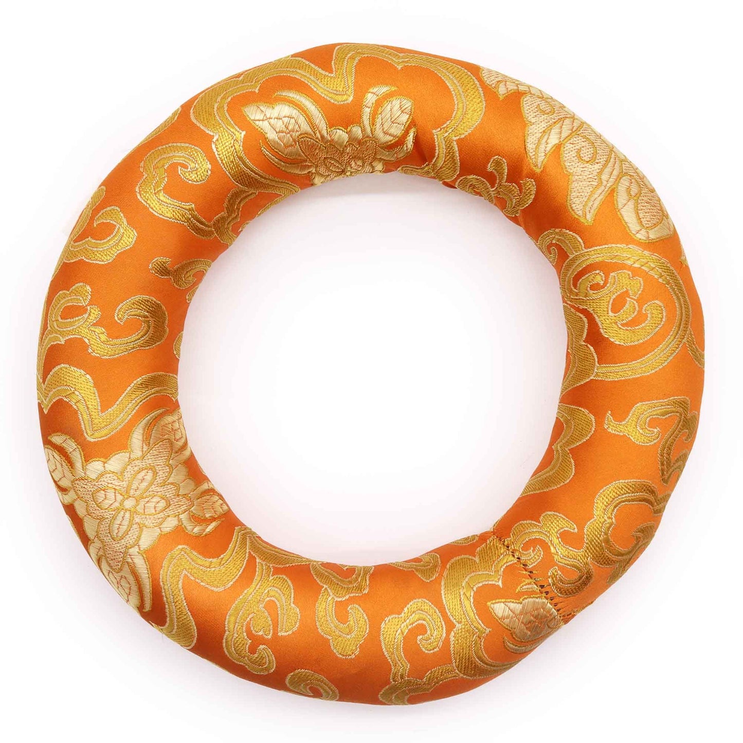 Klangschalen-Ring-Kissen 18cm – Zufällige Farbe (für 20-24cm Klangschalen)