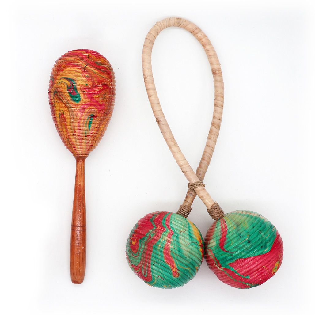 Maracas Rassel – Einzeln | Handgefertigtes Percussion-Instrument