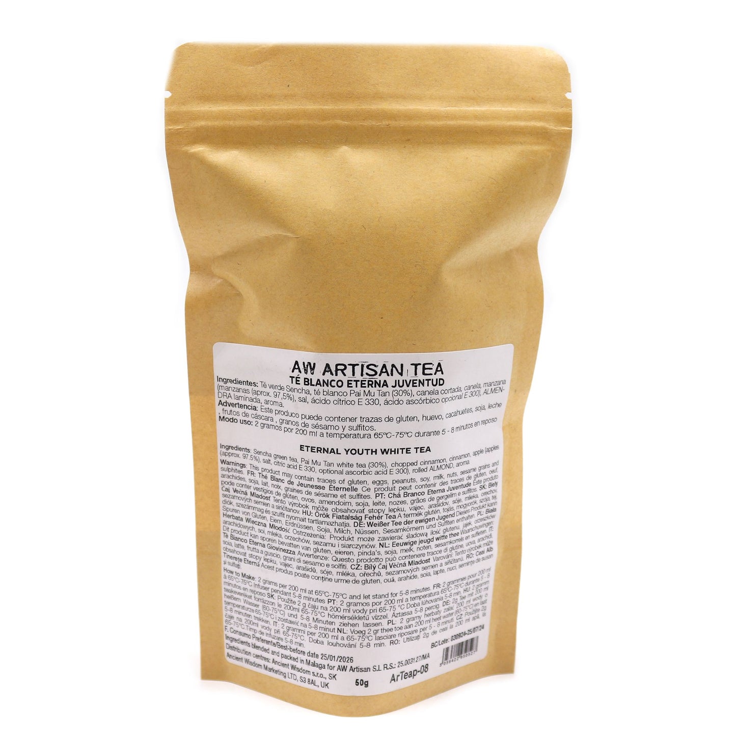 50g Weißtee – Sencha & Pai Mu Tan | Ethernal Elixir