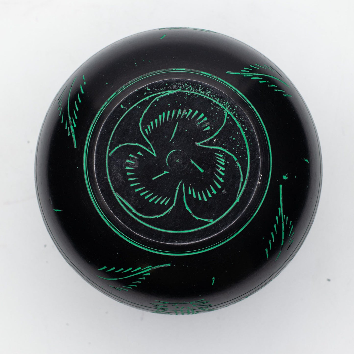 Kessel-Klangschale Magic Mushroom – Grün 15cm (Aluminium)