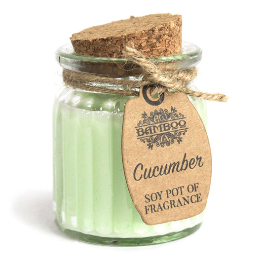 Sojakerze im Glas – Gurke & Grün | Soy Pot of Fragrance