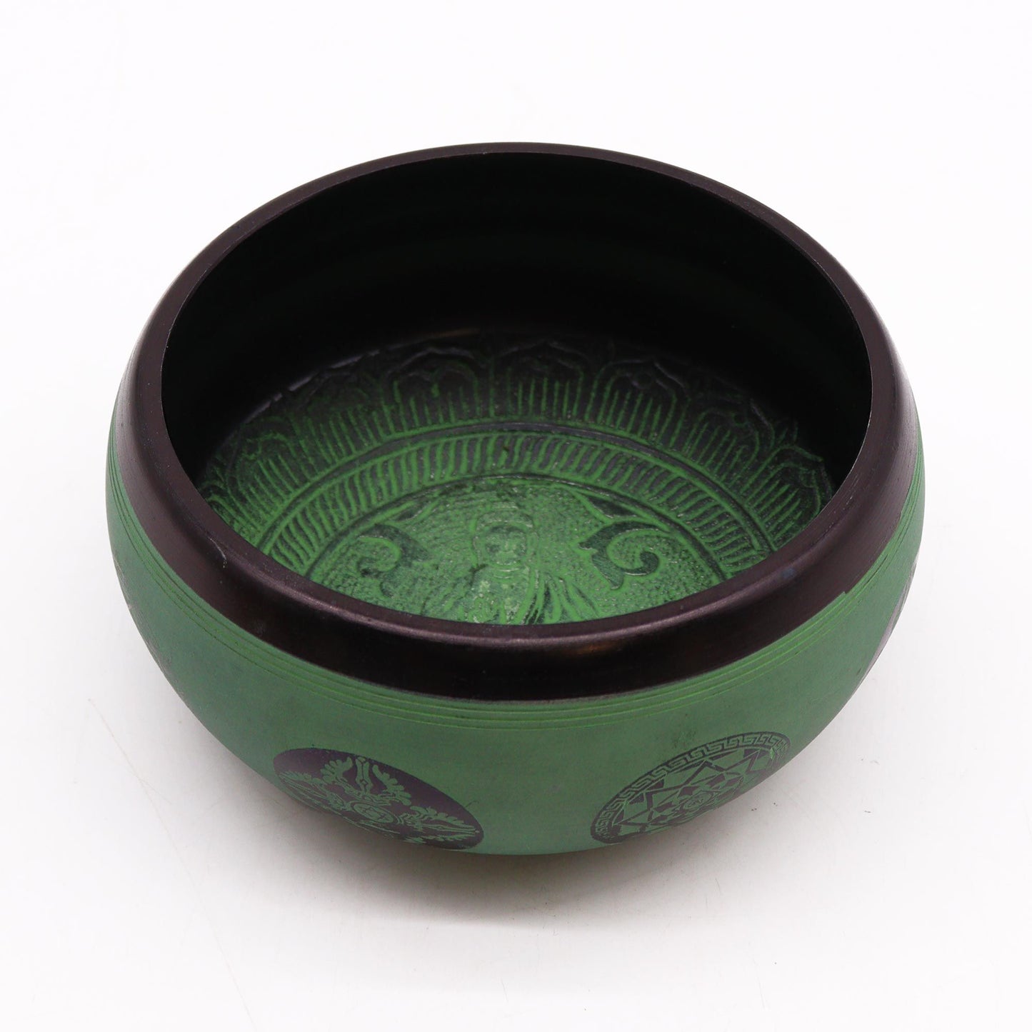 Earth Powder Klangschale – Mandala Buddha 16cm