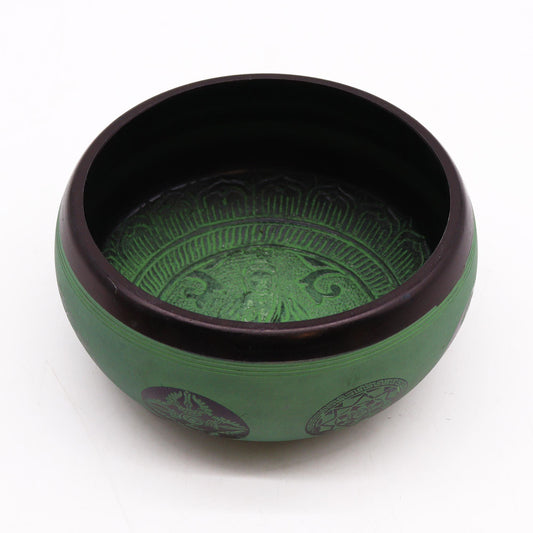 Earth Powder Klangschale – Mandala Buddha 16cm