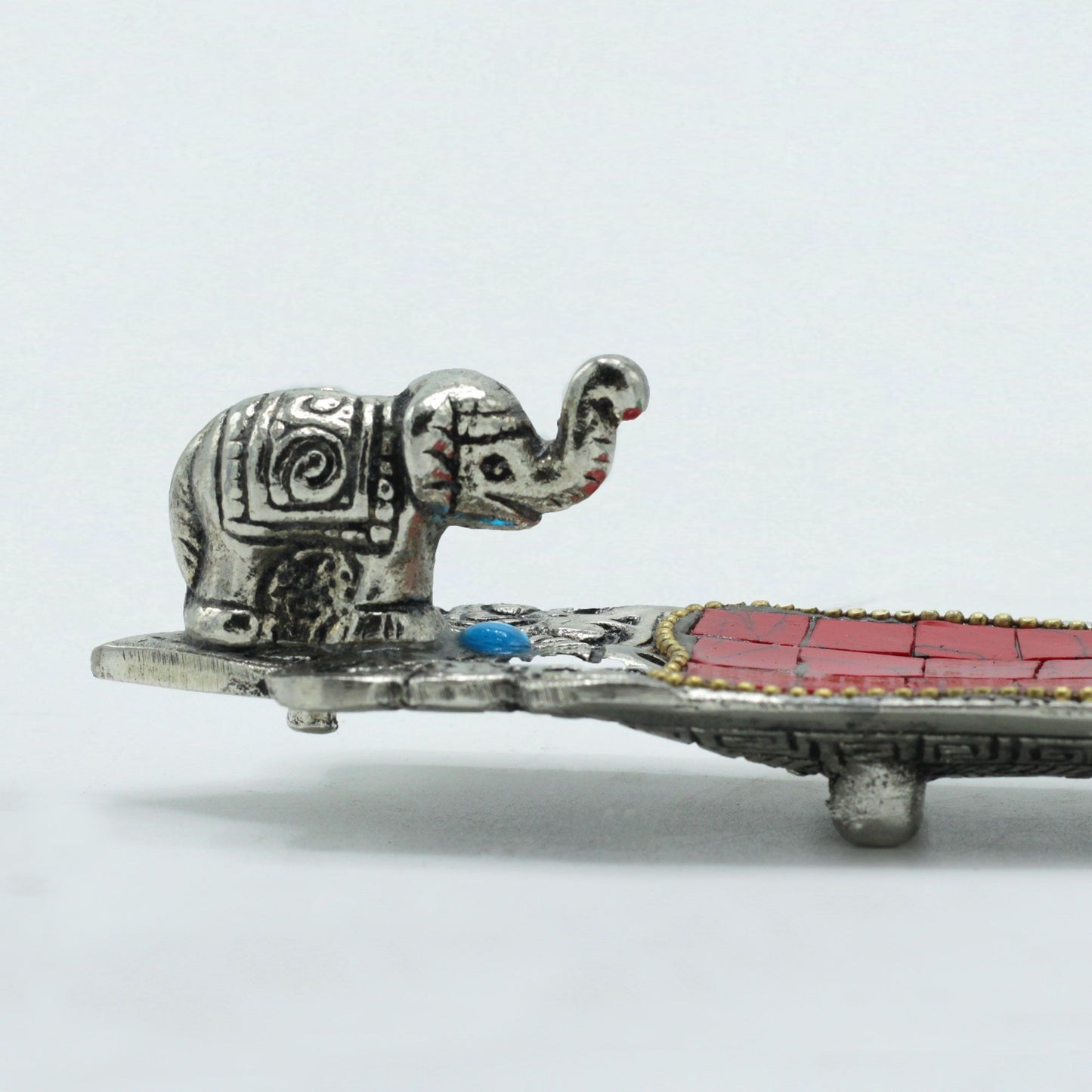 Langer Tibetischer Elefant Räucherstäbchen-Halter