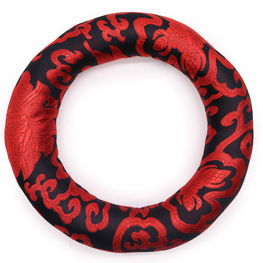 Klangschalen-Ring-Kissen 20cm – Zufällige Farbe (für 22-26cm Klangschalen)