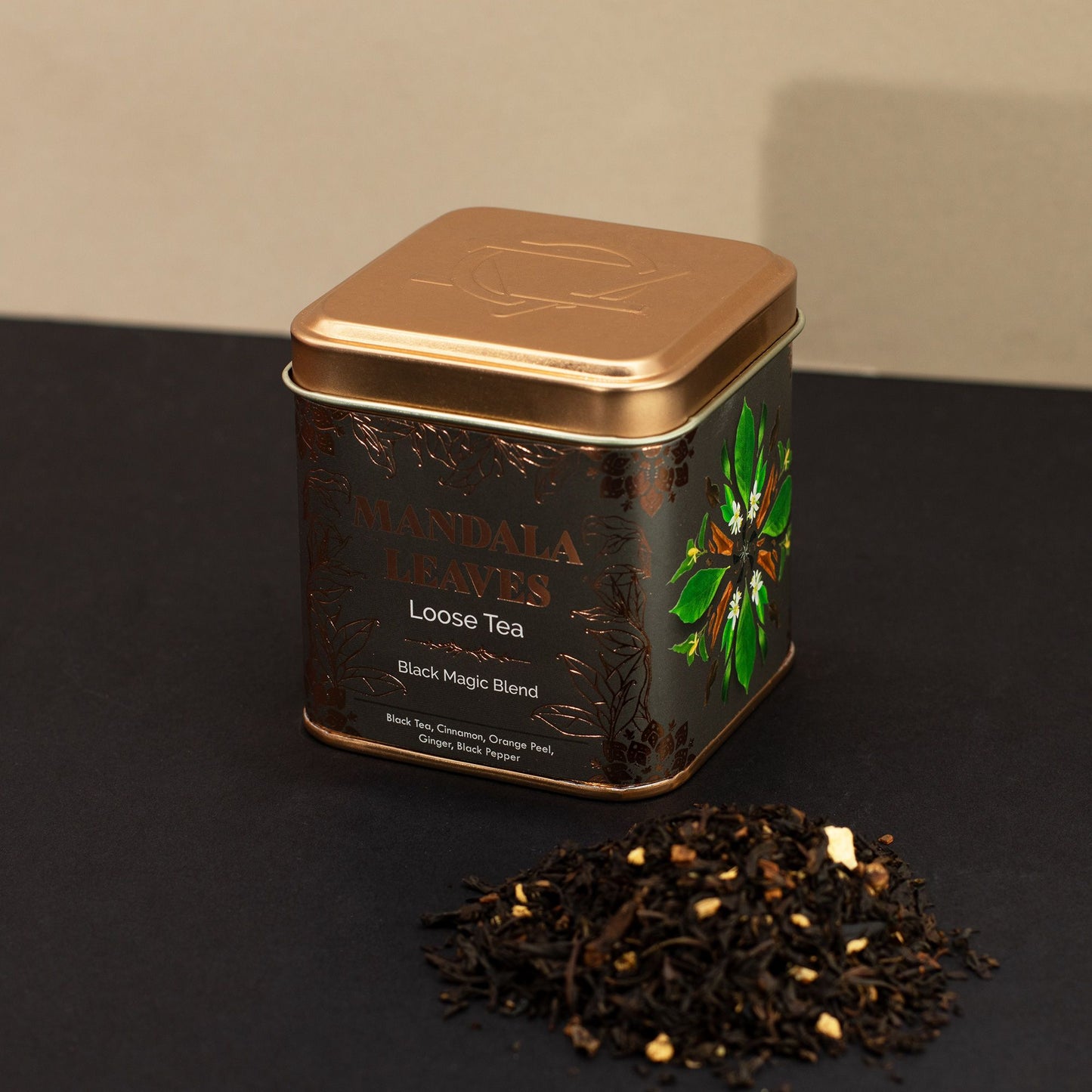 50g Schwarztee – Zimt, Ingwer & Gewürze | Black Magic Blend (Dose)