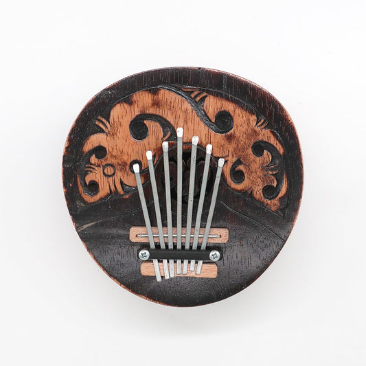 Kalimba aus Kokosnuss – Antik | Daumenklavier handgefertigt in Bali