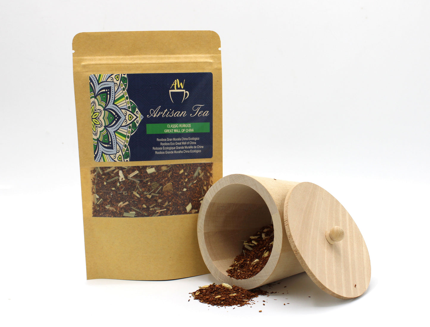 50g Rooibos Tee – Orange, Ingwer & Zitronengras | Great Wall of China