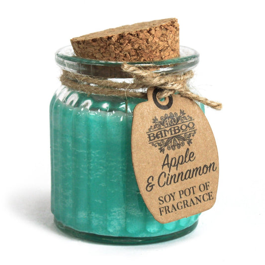 Sojakerze im Glas – Apfel & Zimt | Soy Pot of Fragrance