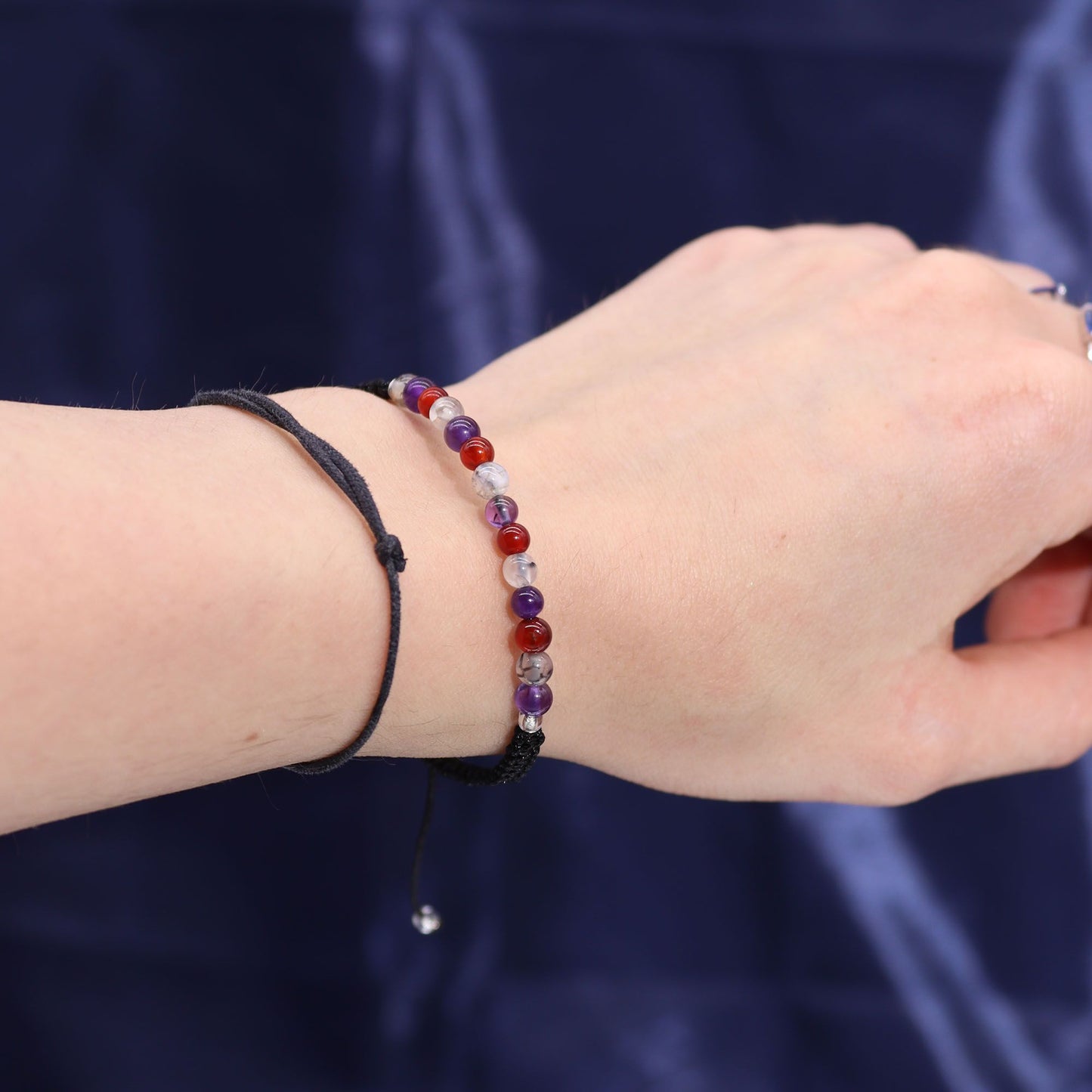 Sternzeichen Kristallkerze & Edelstein-Armband – Jungfrau (Virgo)