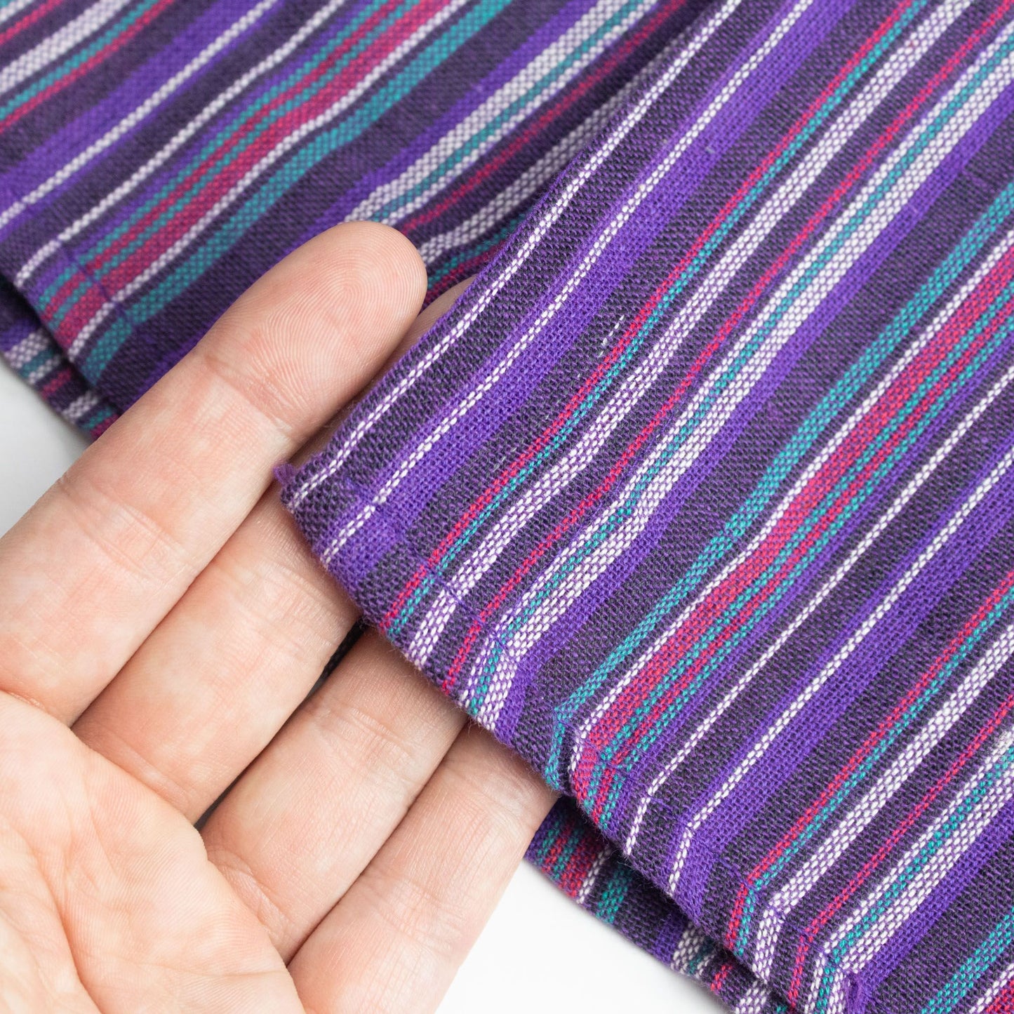 Nomad Sari Grandad Shirt – Black Purple – Größe XL