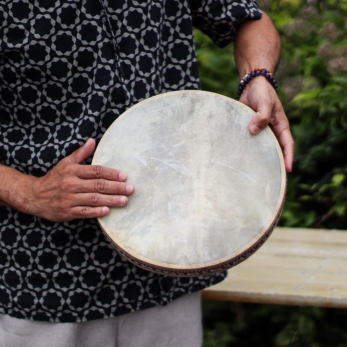 Schamanische Ozean-Trommel für Sound Healing – 30cm