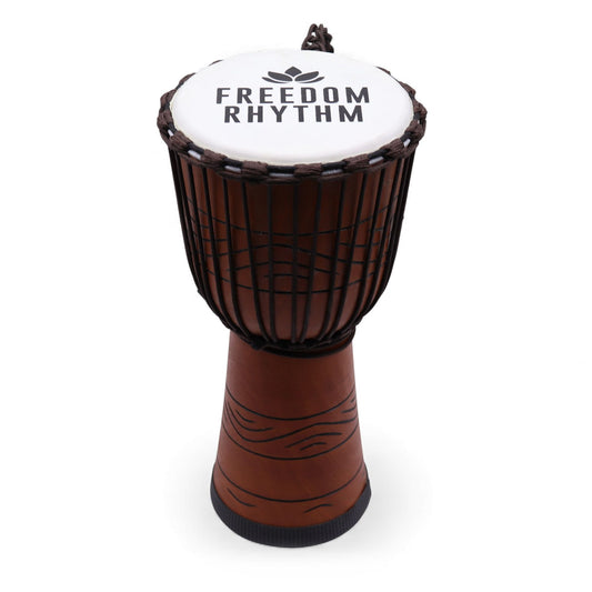 Pro Djembe Trommel Groß – Freedom Rhythm (hoch) 50cm / 22cm Ø