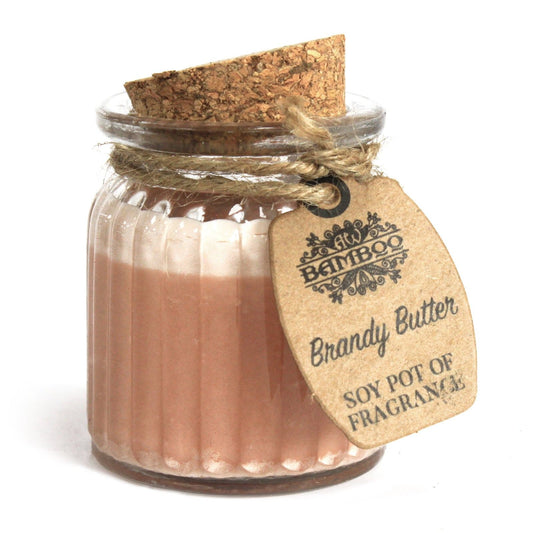 Sojakerze im Glas – Brandy Butter | Soy Pot of Fragrance