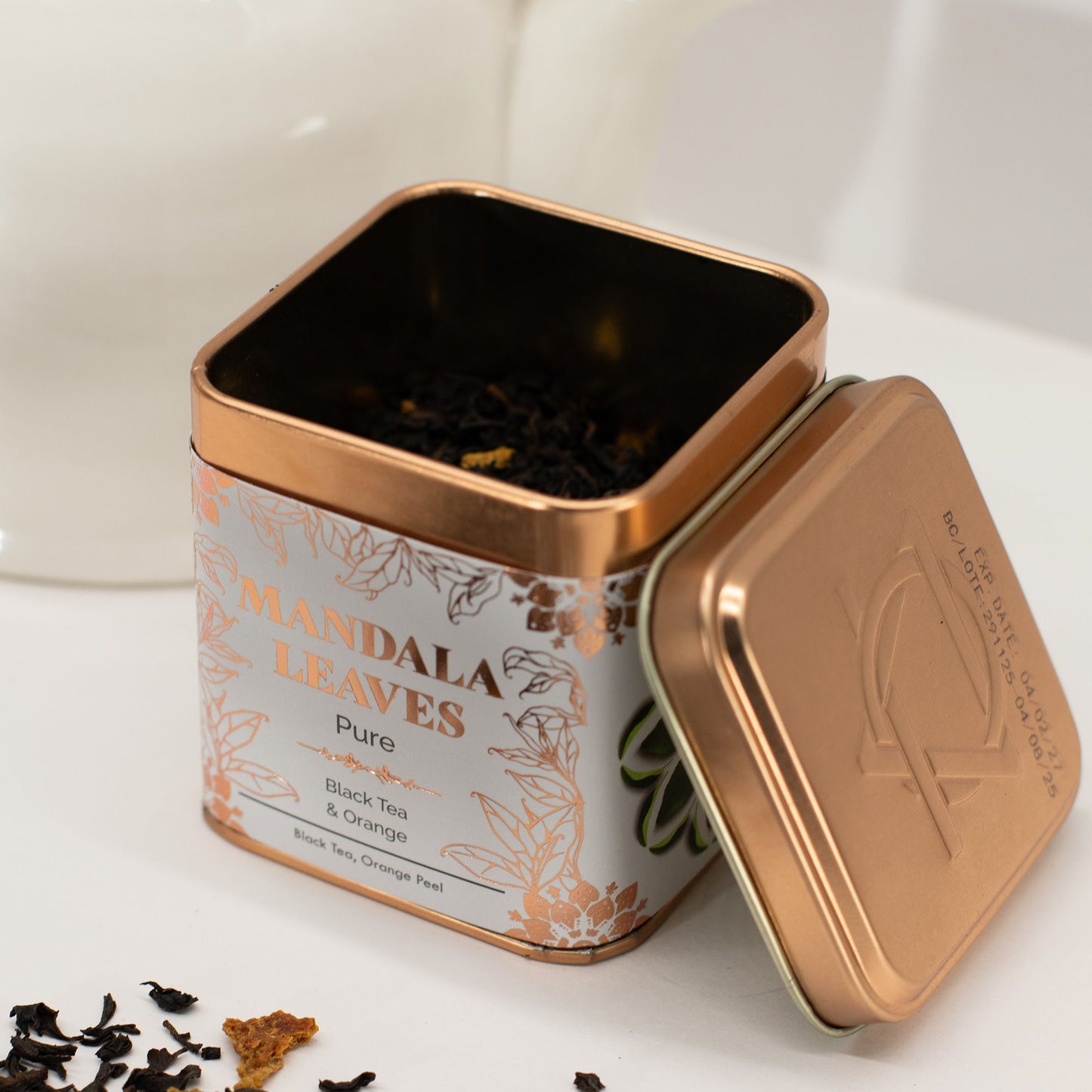 50g Bio Schwarztee – Orange & Zitrus | Organic Narnaja Black Tea (Dose)
