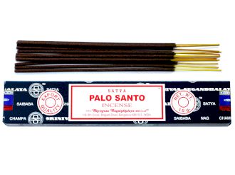 Satya Räucherstäbchen Starter-Set – 7 Düfte & Mangoholz-Halter