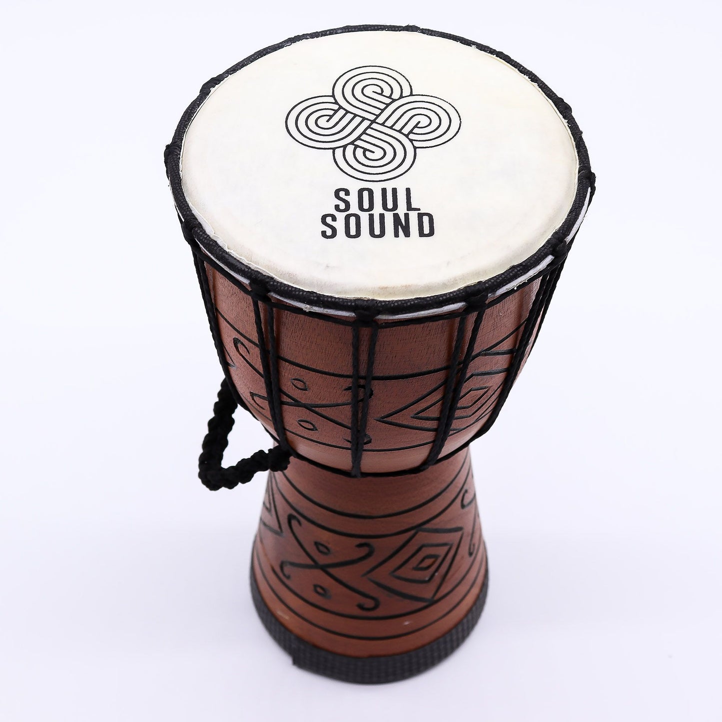 Pro Djembe Trommel Klein – Soul Sound (tief) 30cm / 15cm Ø