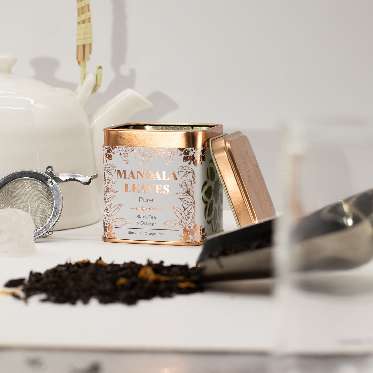 50g Bio Schwarztee – Orange & Zitrus | Organic Narnaja Black Tea (Dose)