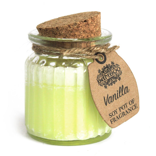 Sojakerze im Glas – Vanille | Soy Pot of Fragrance