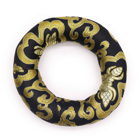 Klangschalen-Ring-Kissen 12cm – Zufällige Farbe (für 14-16cm Klangschalen)