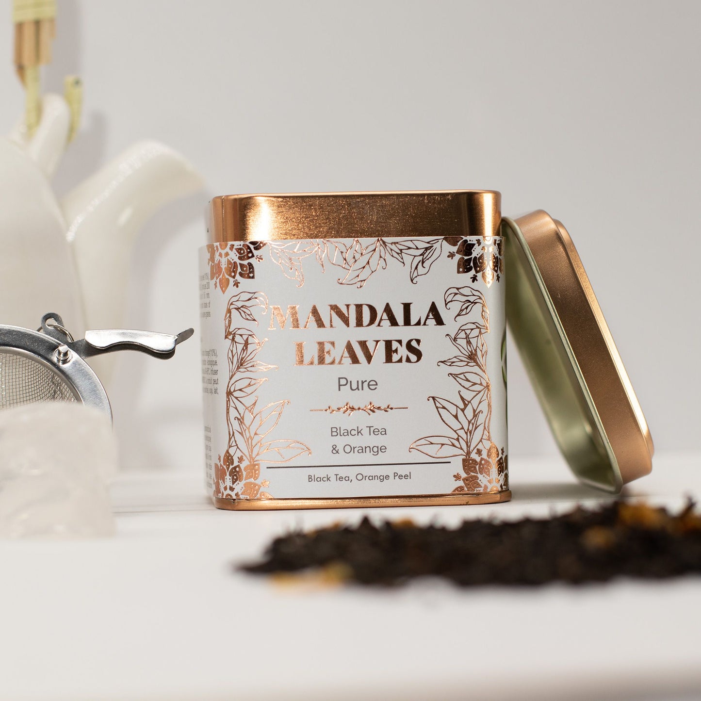 50g Bio Schwarztee – Orange & Zitrus | Organic Narnaja Black Tea (Dose)