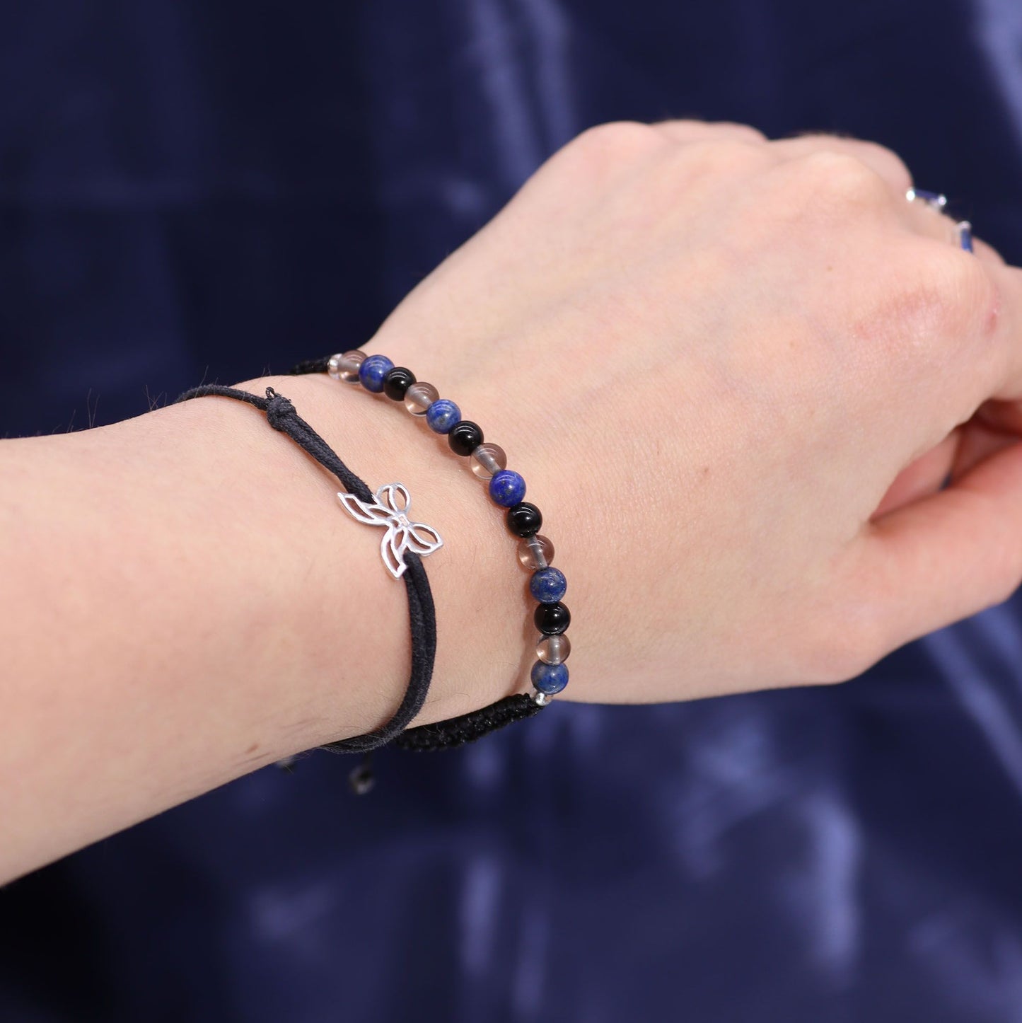 Sternzeichen Kristallkerze & Edelstein-Armband – Skorpion (Scorpio)