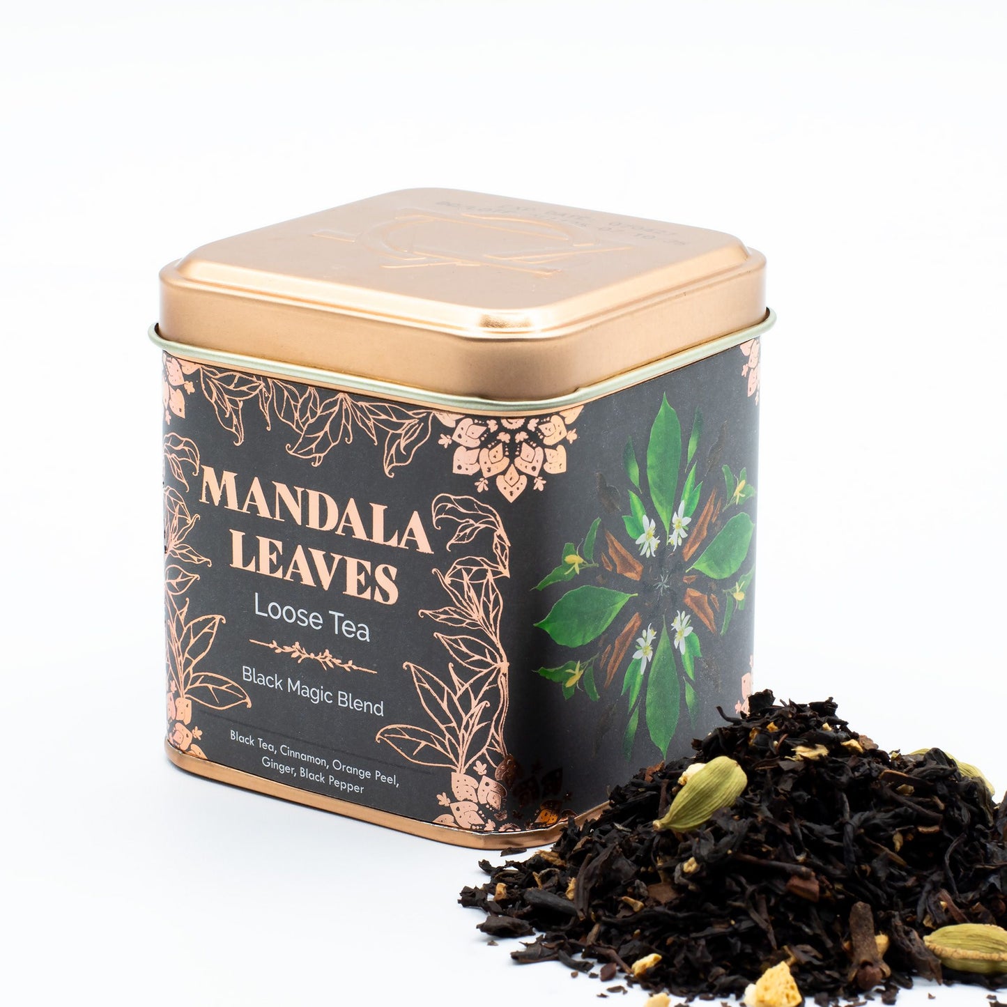 50g Schwarztee – Zimt, Ingwer & Gewürze | Black Magic Blend (Dose)
