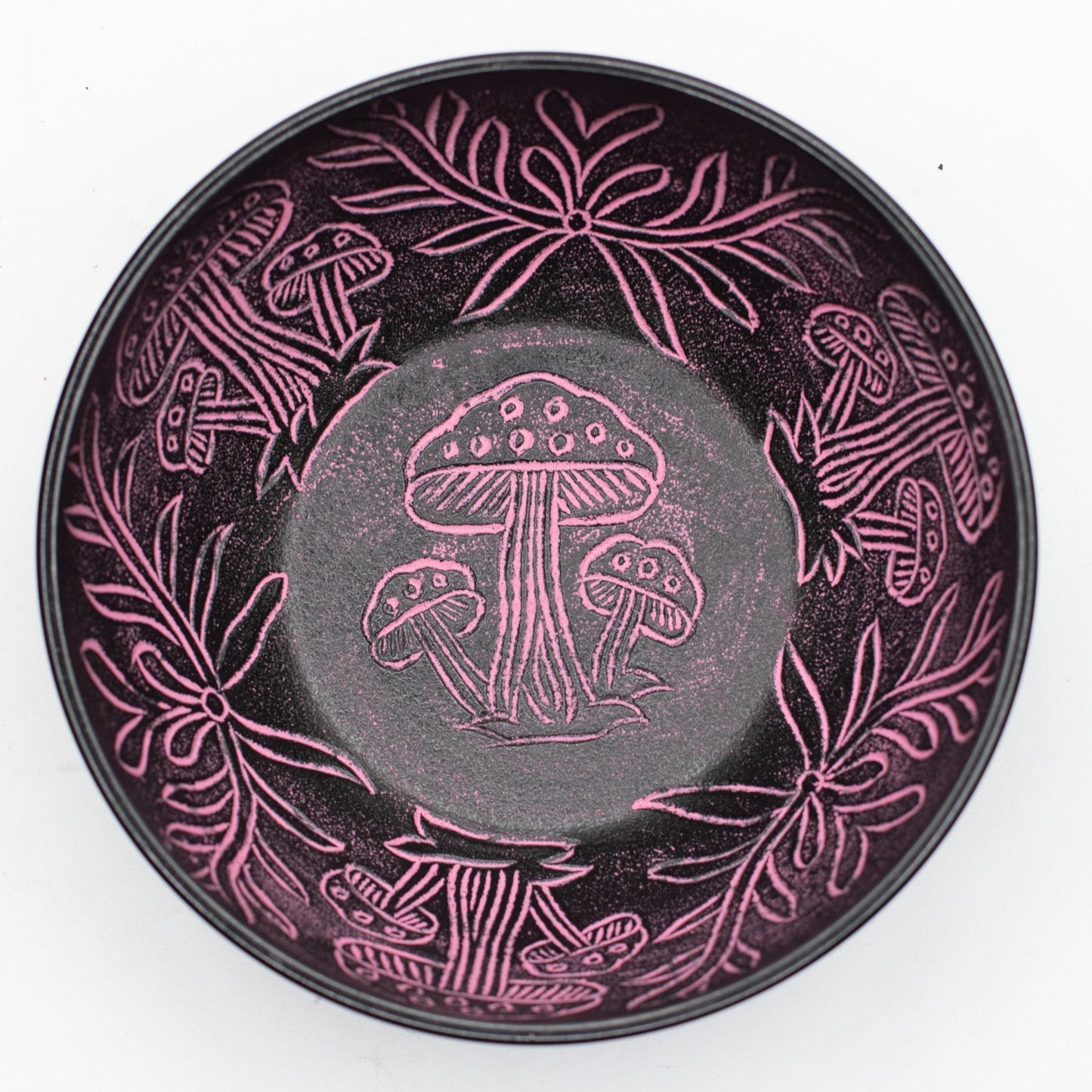 Aluminium Klangschale Magic Mushroom – Rosa 20cm