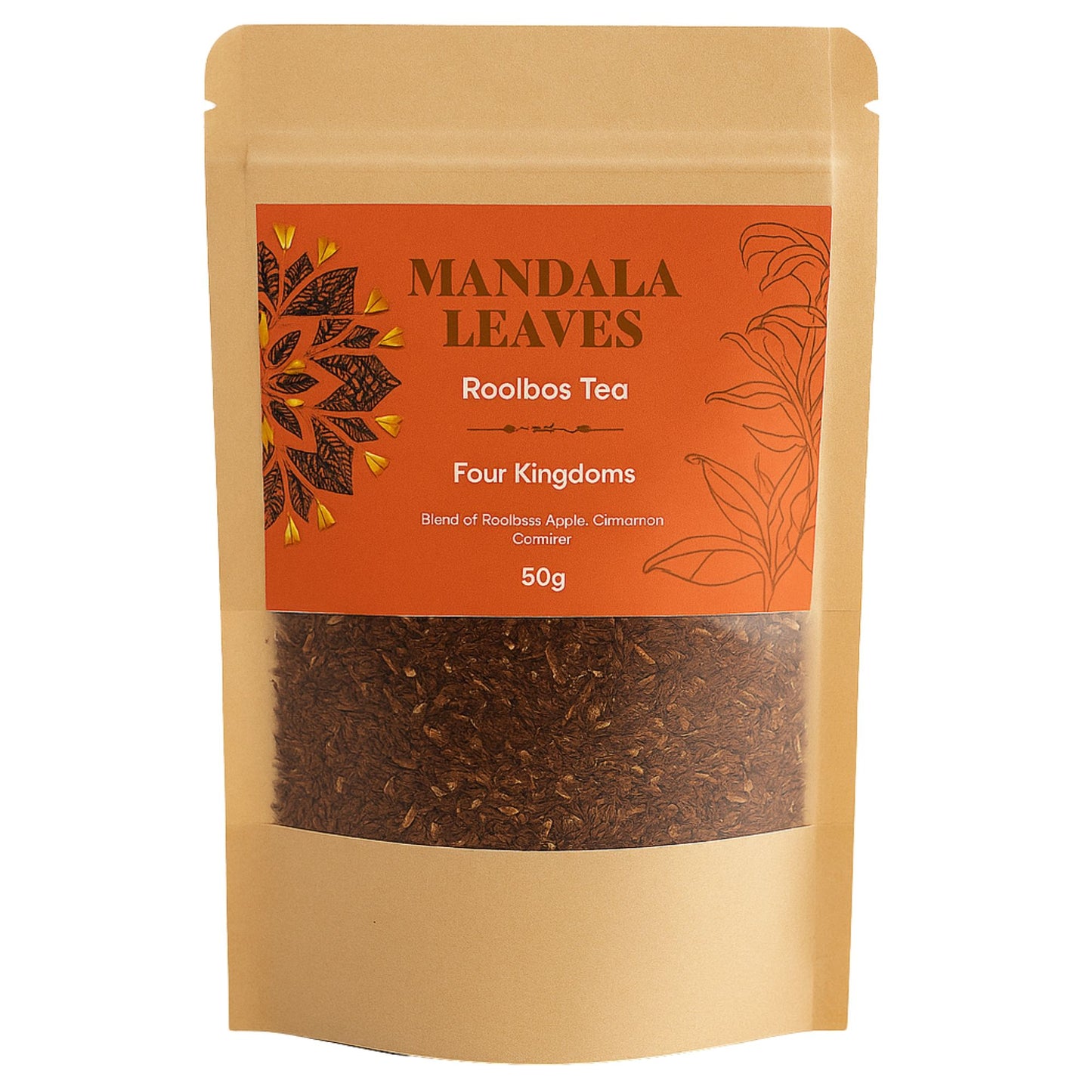 50g Rooibos Tee – Apfel, Zimt & Joghurt | Four Kingdoms