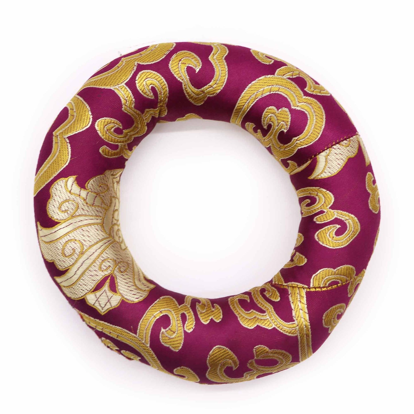 Klangschalen-Ring-Kissen 14cm – Zufällige Farbe (für 16-18cm Klangschalen)