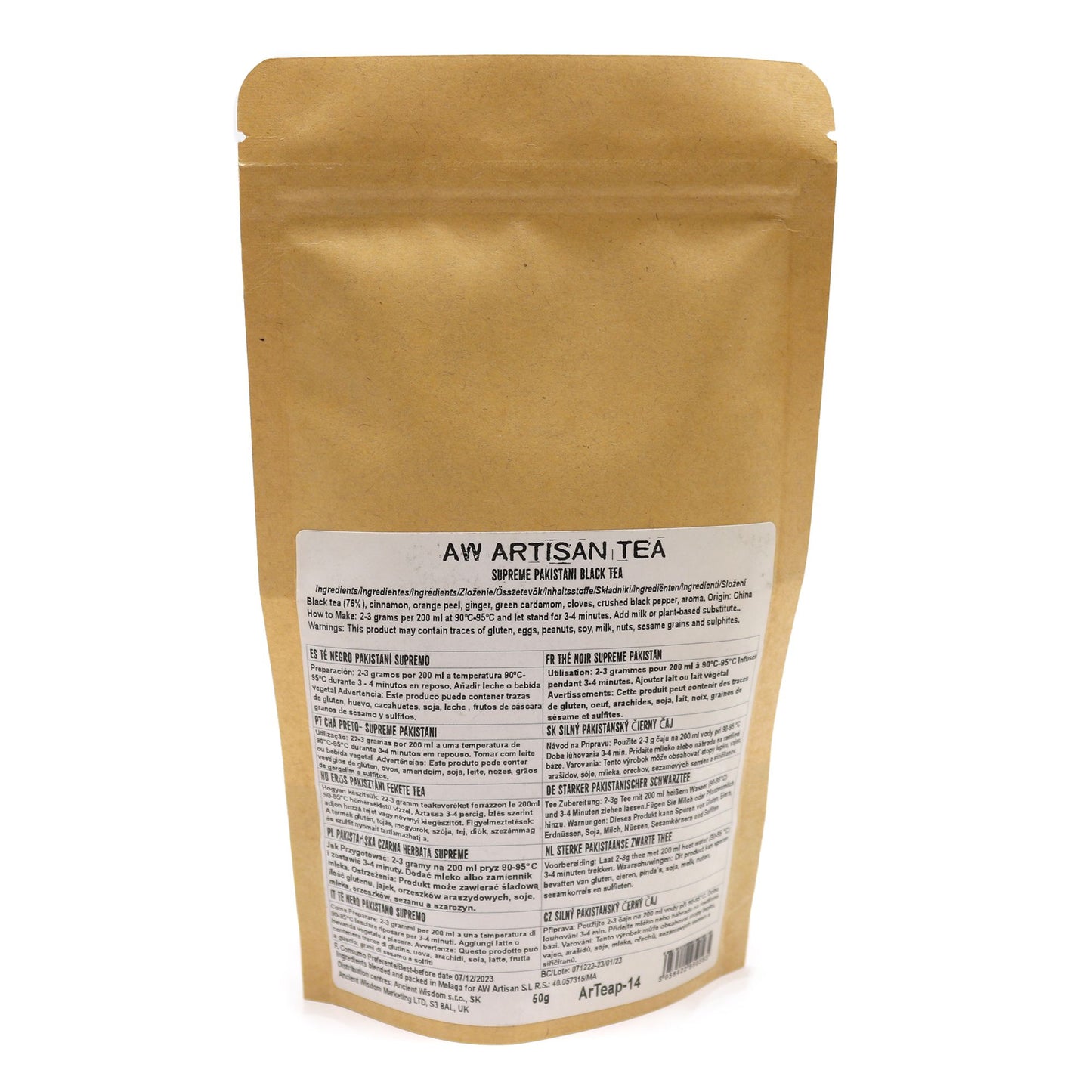 50g Schwarztee – Kräftig & Belebend | Black Magic Blend
