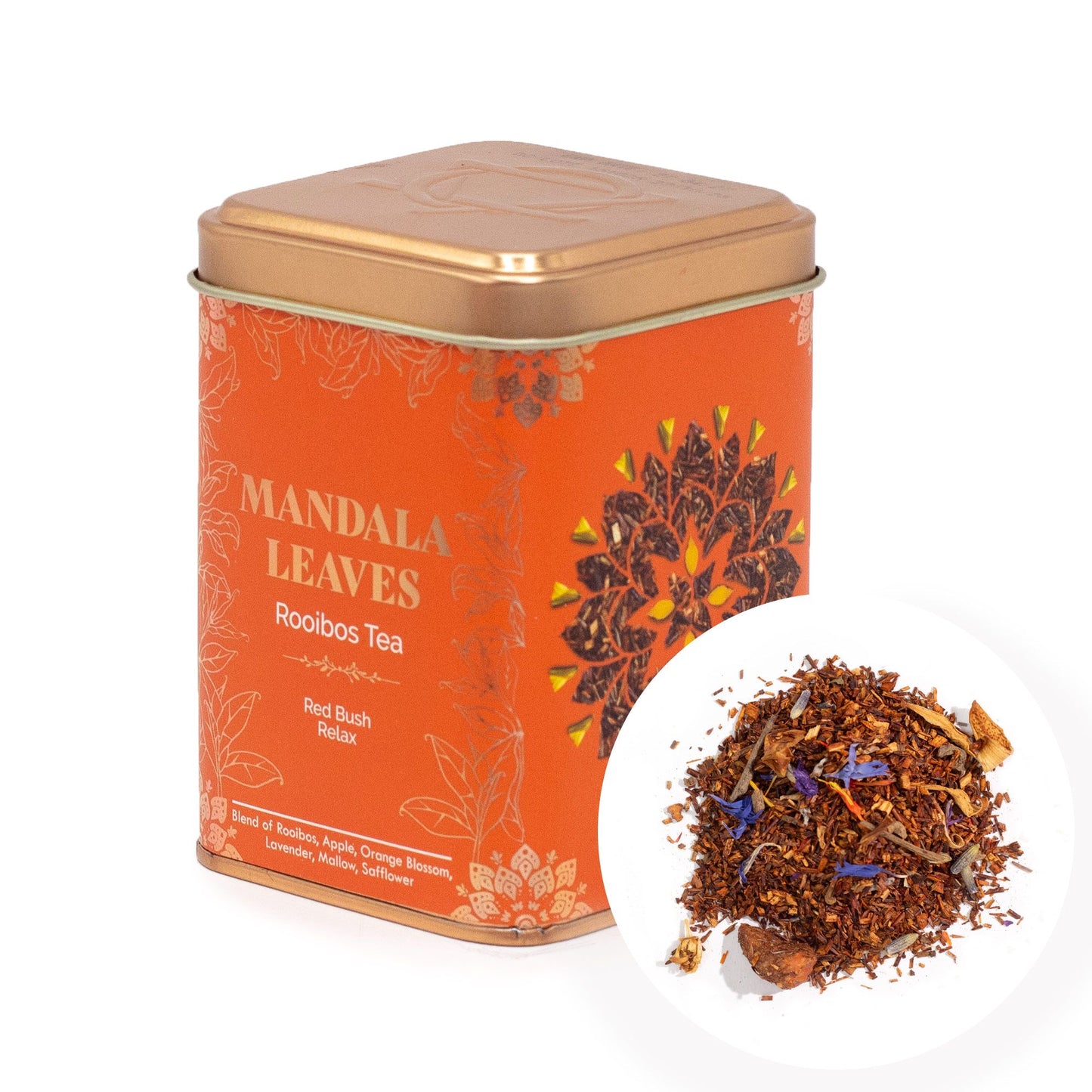 50g Rooibos Tee – Entspannung & Erholung | Red Bush Relax (Dose)
