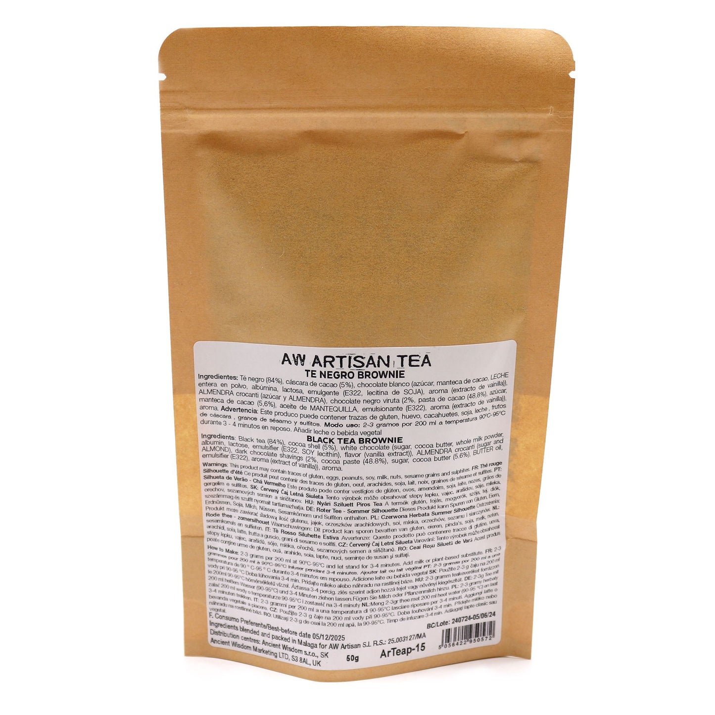 50g Schwarztee – Schokolade & Brownie | Dark Brown Magic
