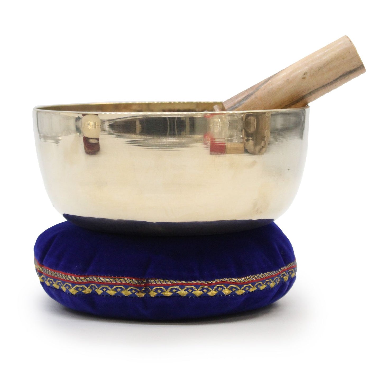Große Tibetische Klangschale aus Messing – 17cm