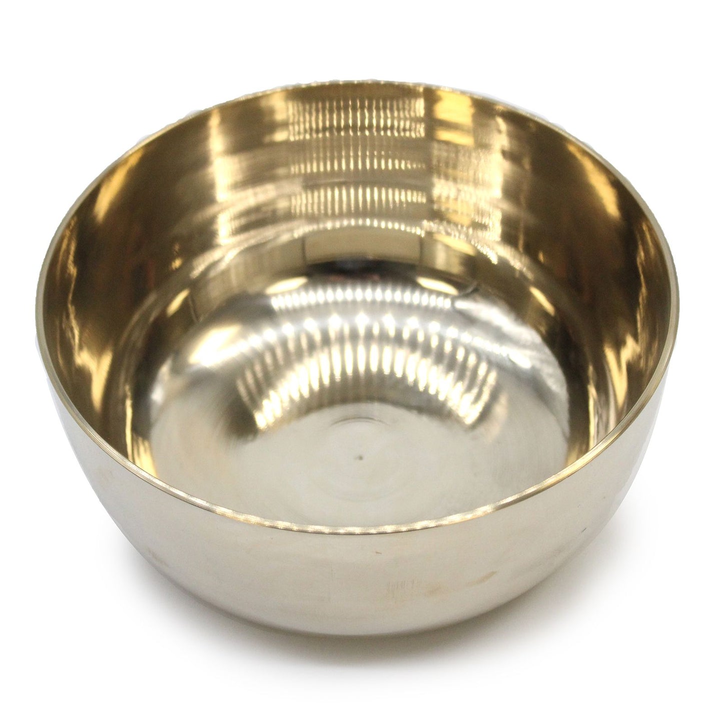 Große Tibetische Klangschale aus Messing – 17cm