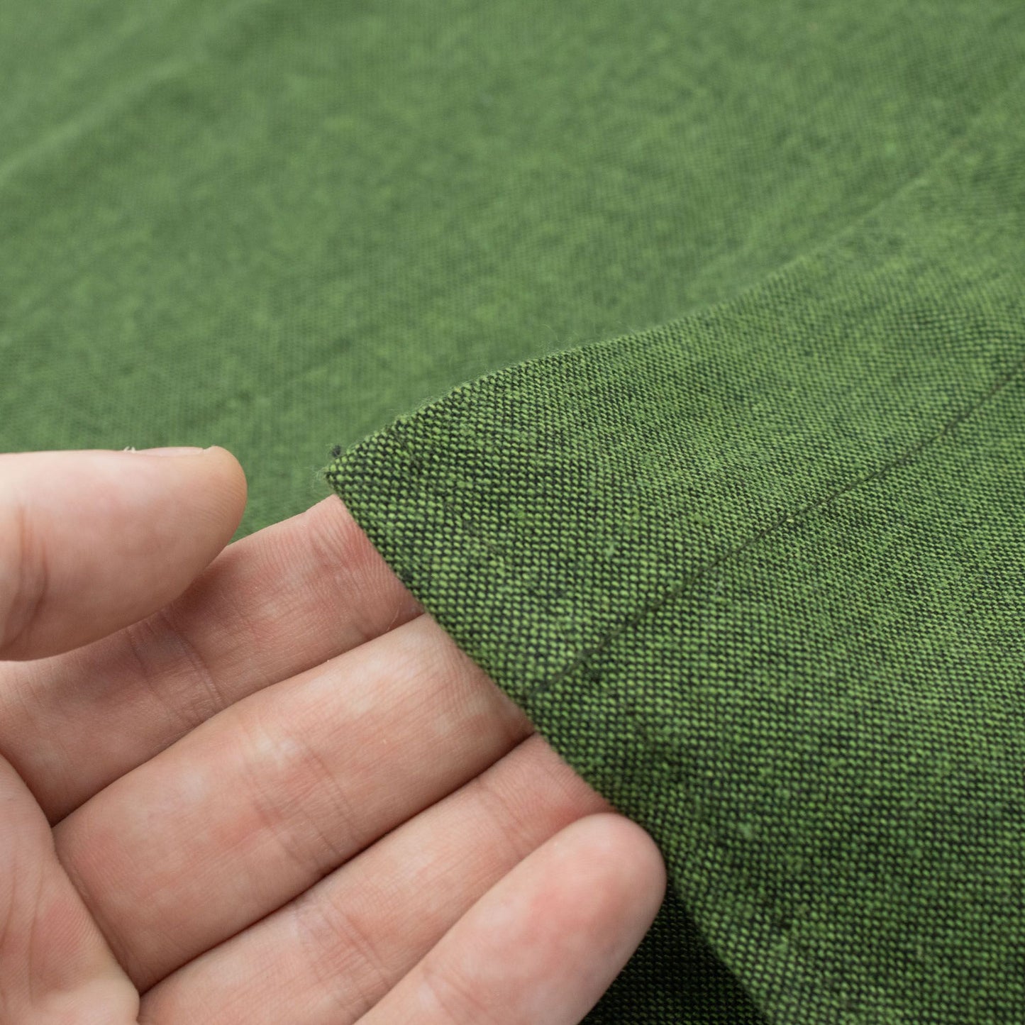 Nomad Sari Kathmandu Shirt – Forest Green – Größe XL