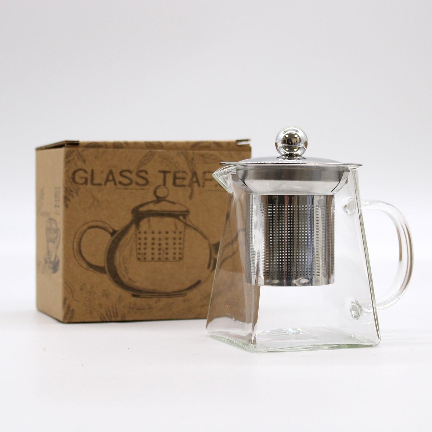 Glas-Teekanne Turmform Slim – 350ml