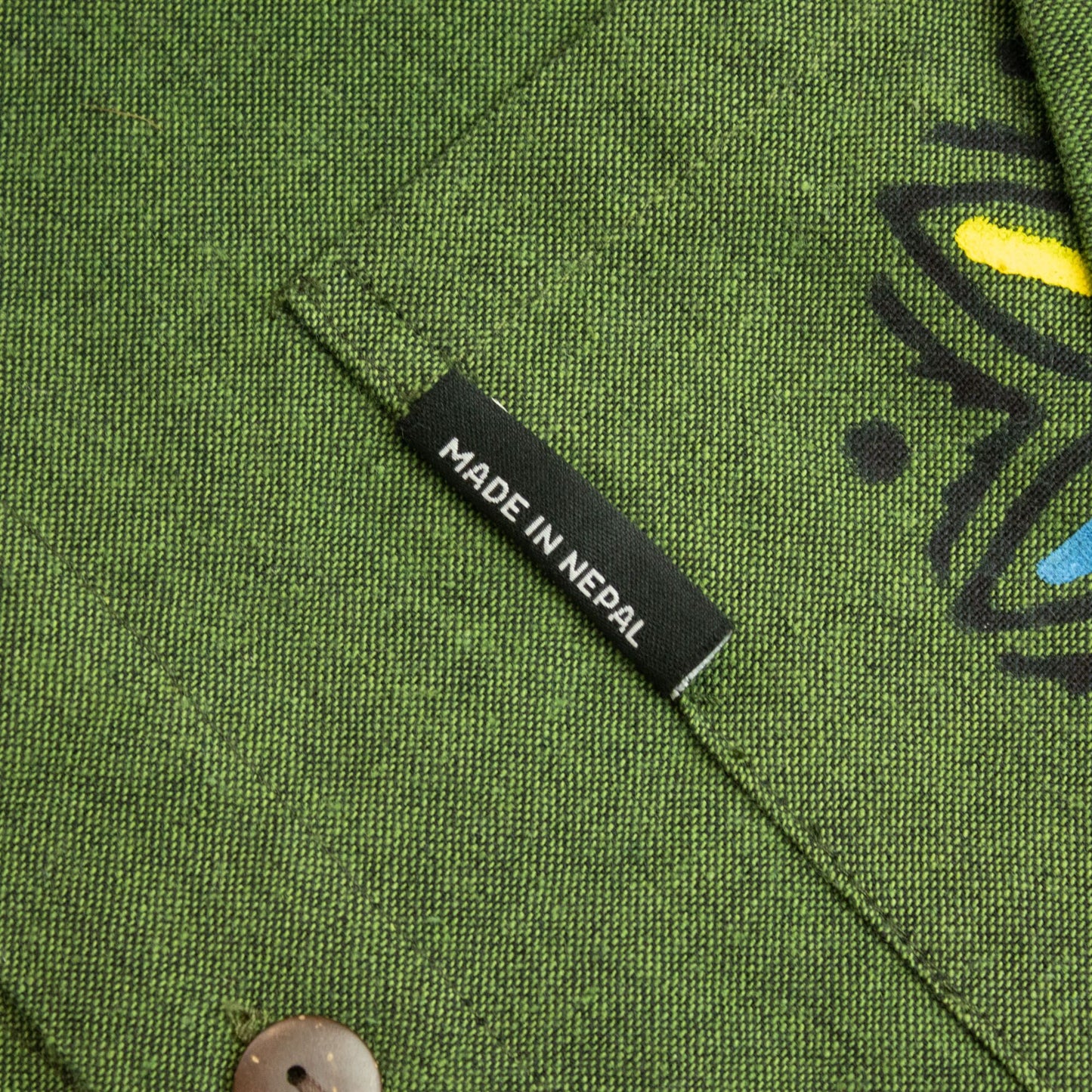 Nomad Sari Kathmandu Shirt – Forest Green – Größe XL