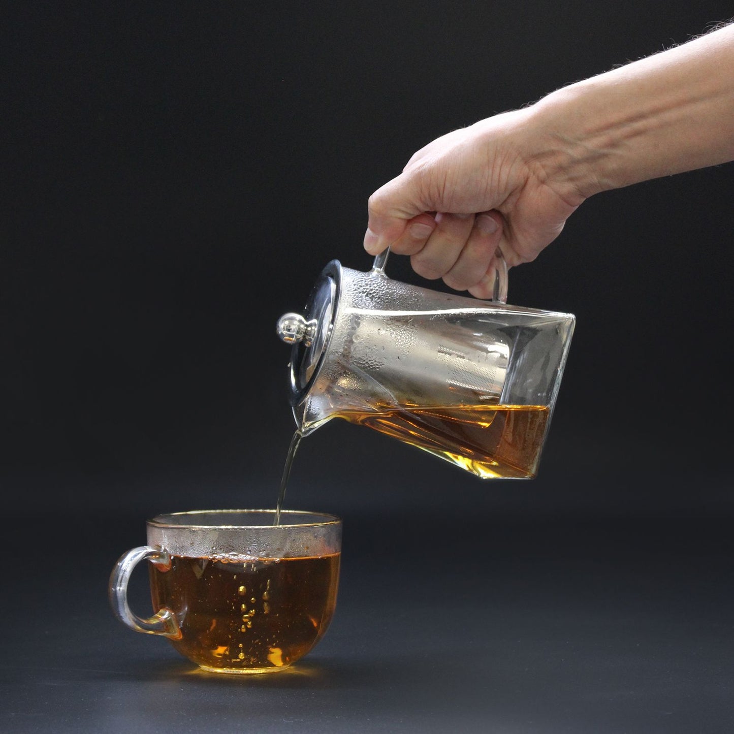Glas-Teekanne Turmform – 780ml